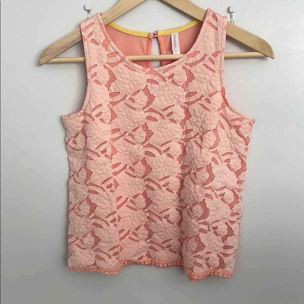 Xhilaration peach sleeveless Tank Top women size S